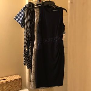 Lauren Navy Cocktail Dress